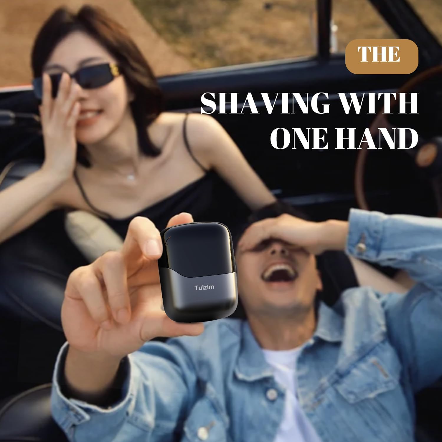 Thumbnail 6 de Tulzim Electric Foil Shaver for Men: Cordless Wet/Dry Razor with 3 Floating Blades & 100-Min Runtime