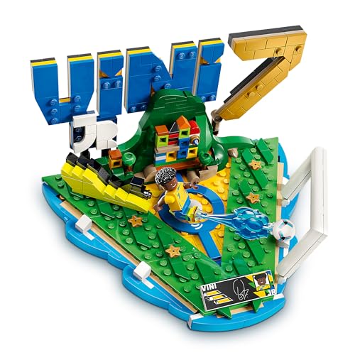 Detalle de LEGO Editions Vinicius Jr. – Best of 43027 maquette 3D avec minifigurine collector