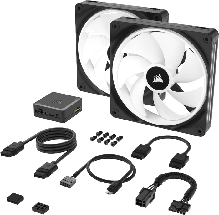 Thumbnail 1 de Corsair iCUE LINK QX140 RGB – Dual Fan