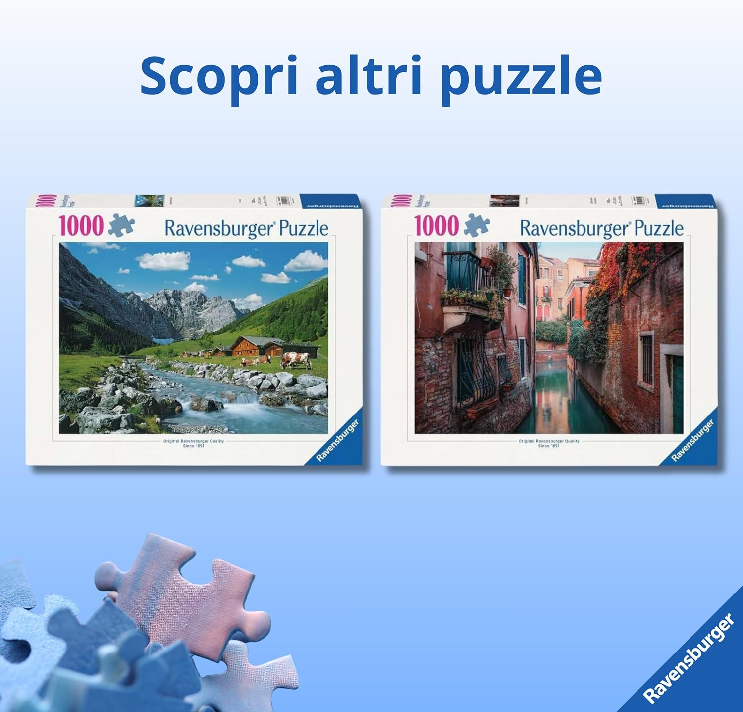 Thumbnail 5 de Ravensburger Parigi puzzle 1000 pezzi 🎲