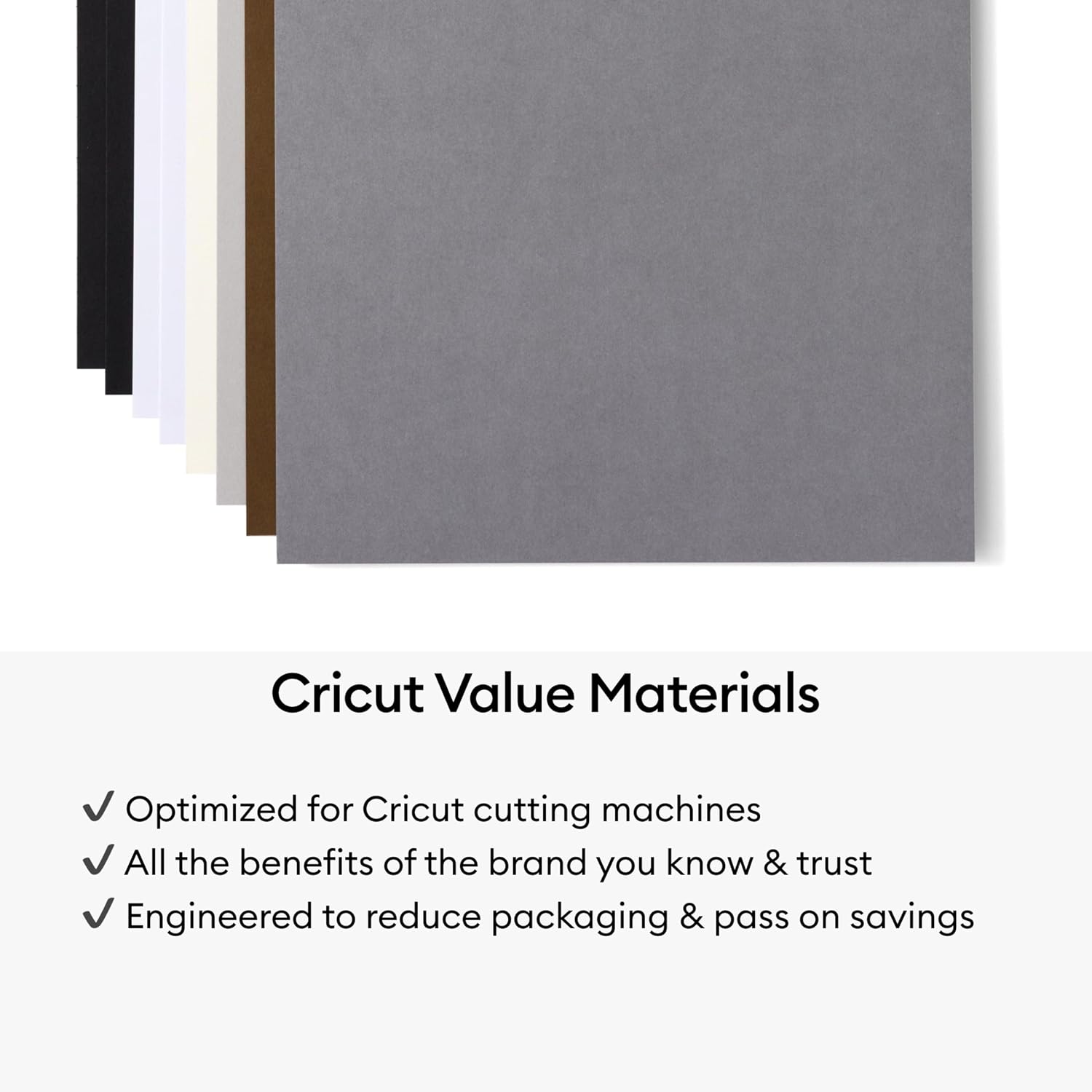 Detalle 1 de Cricut Cardstock Paper, 80 Sheets