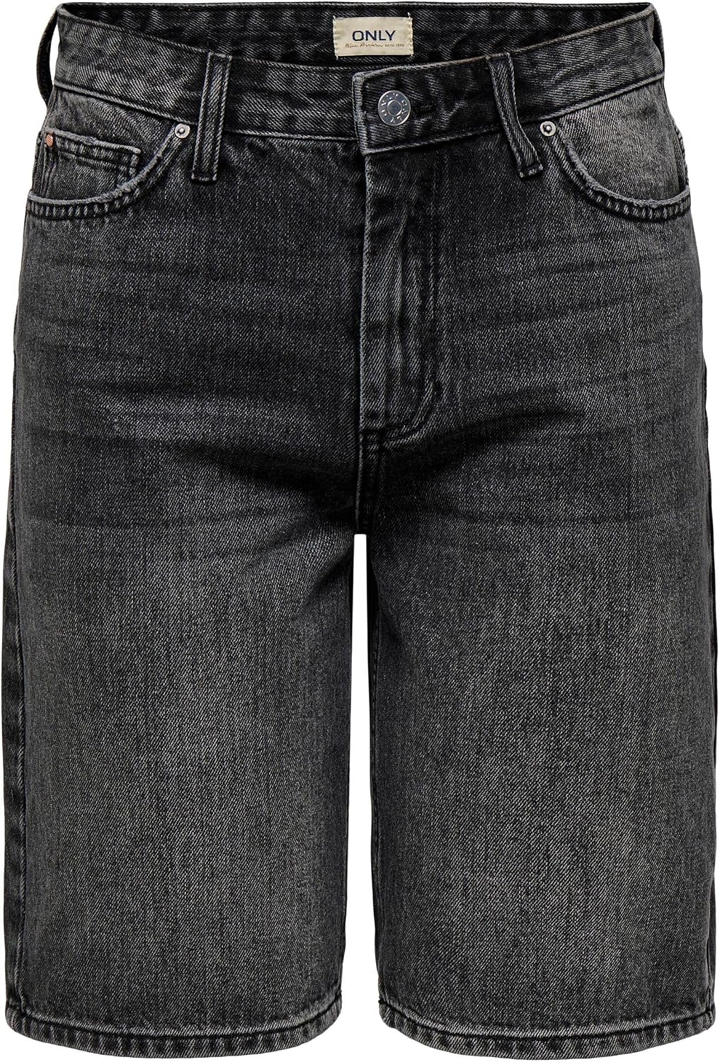 Detalle de ONLY Female Jeans-Shorts ONLSONNY – Hohe Taille, normal geschnittene Denim Shorts