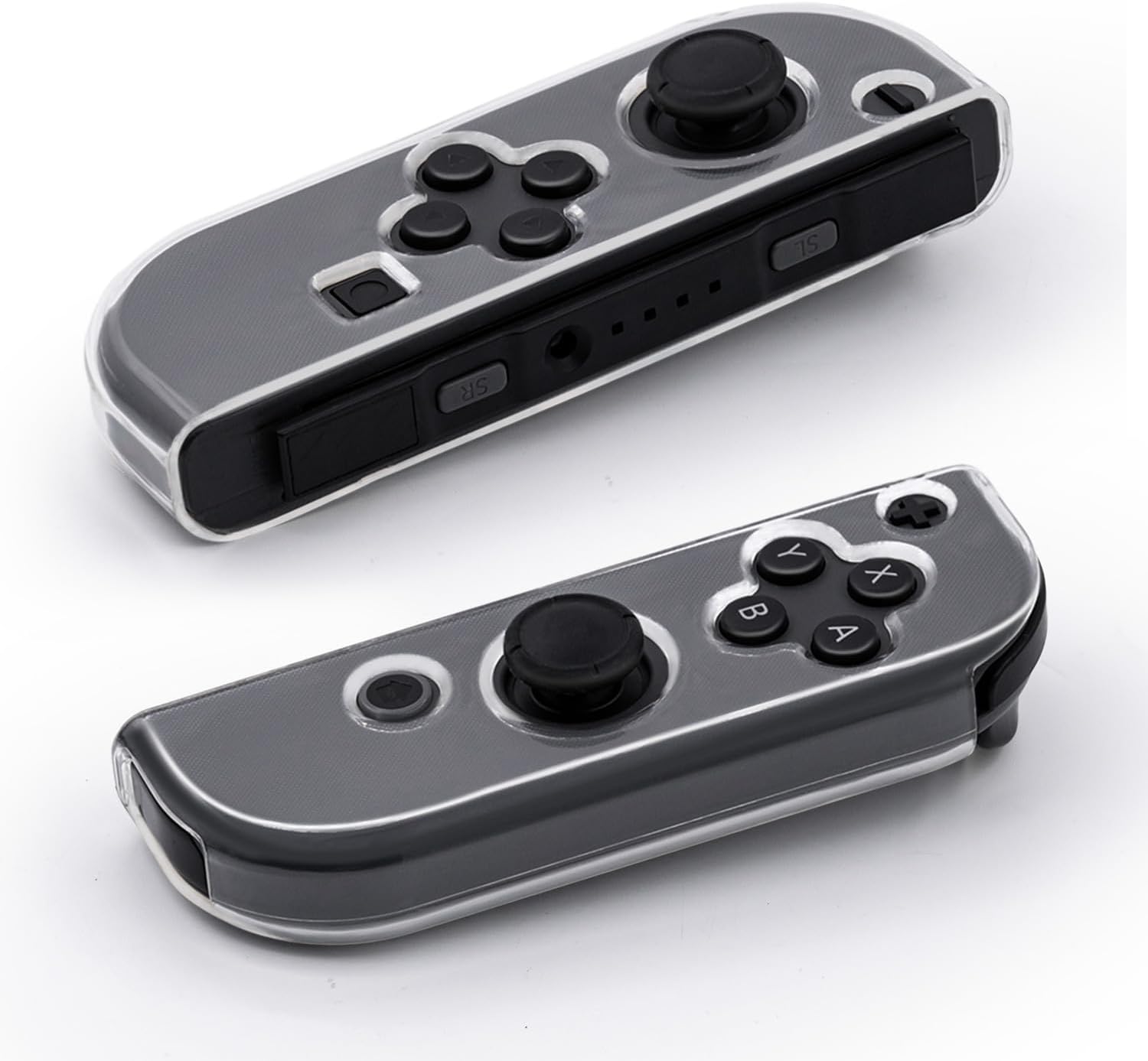 Detalle 2 de Coque de protection TPU transparente Mcbazel pour manettes Nintendo Switch (Joy-Con) — 1 paire