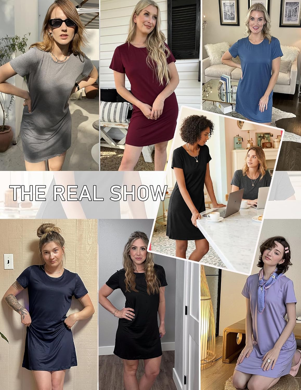 Detalle de Ekouaer Women's Nightgowns 2-Pack