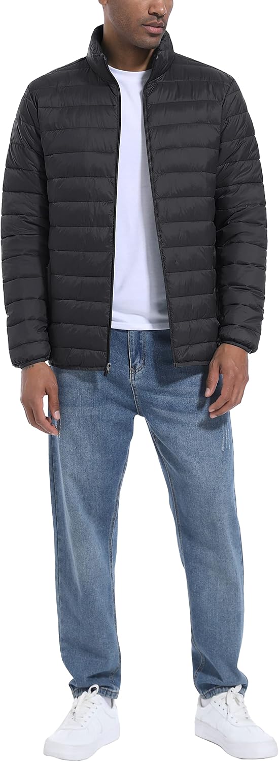 Detalle de MAGCOMSEN Men's Puffer Jacket 0.5 kg