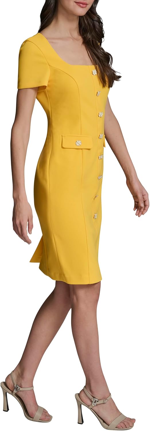 Detalle 2 de Karl Lagerfeld Women's Dress in Scuba Crepe