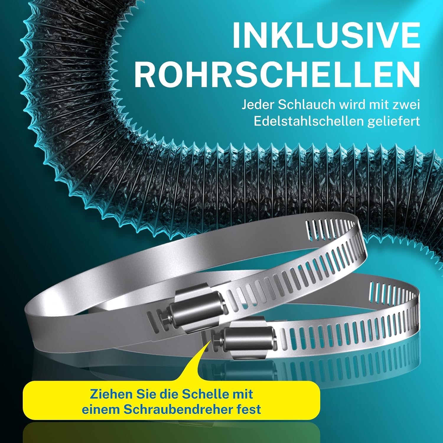 Thumbnail 4 de HG Power 75mm Abluftschlauch 2,5m