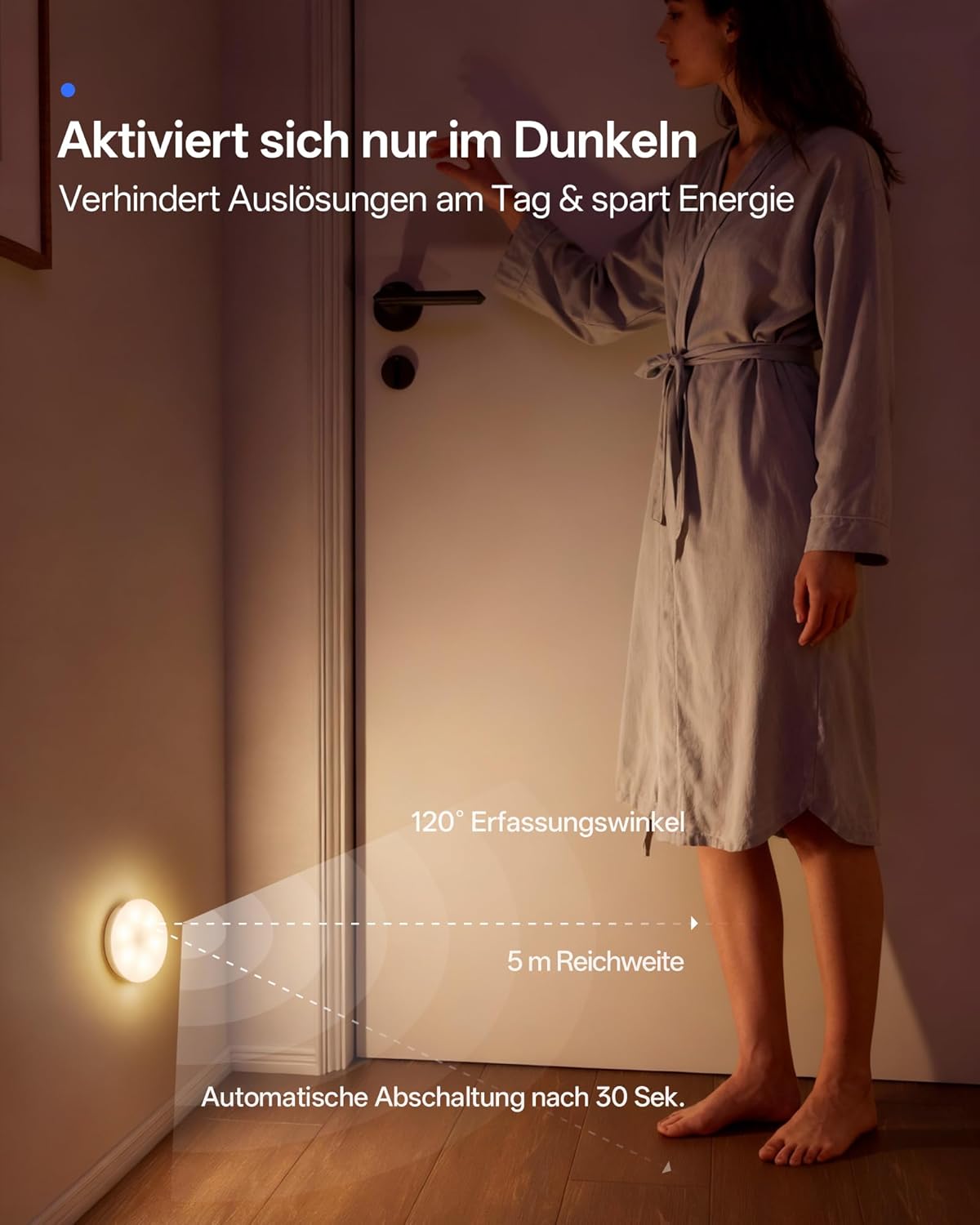 Thumbnail 3 de Homelist Nachtlicht mit Bewegungsmelder 6er-Set