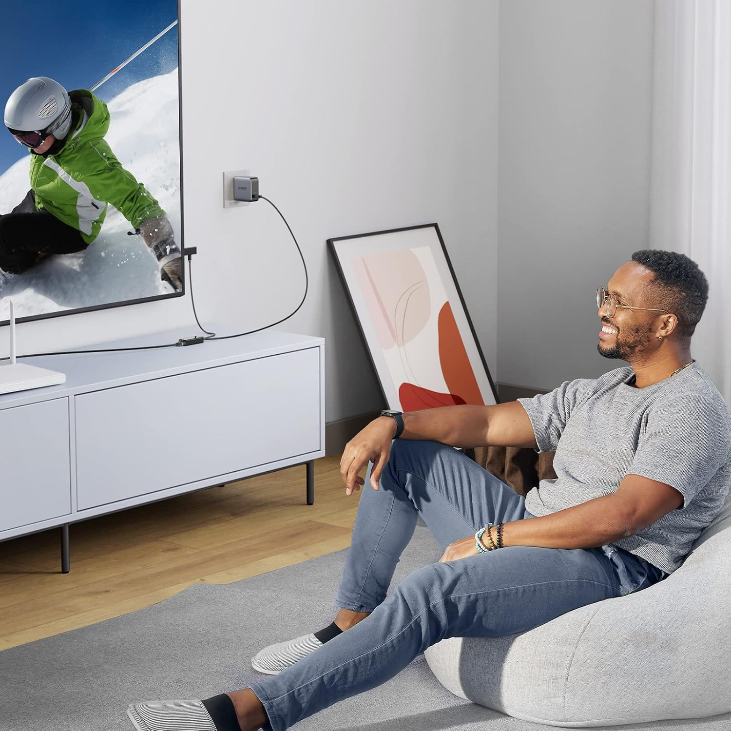 Thumbnail 6 de UGREEN Adaptador Micro USB a Ethernet RJ45 🌐 Con Cable 1M