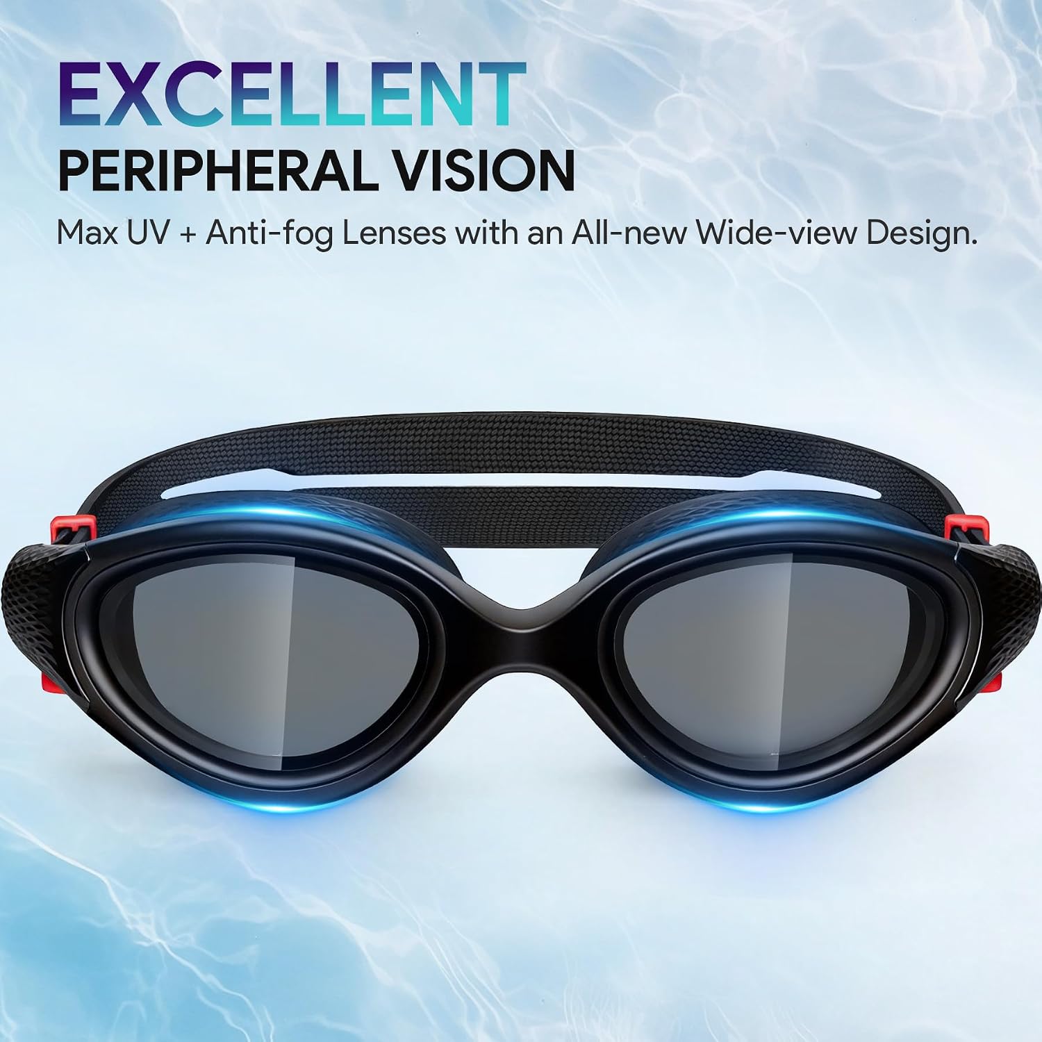 Thumbnail 2 de Otionus Adult Swimming Goggles — Anti‑Fog, Anti‑UV, No Leakage with Clear Vision