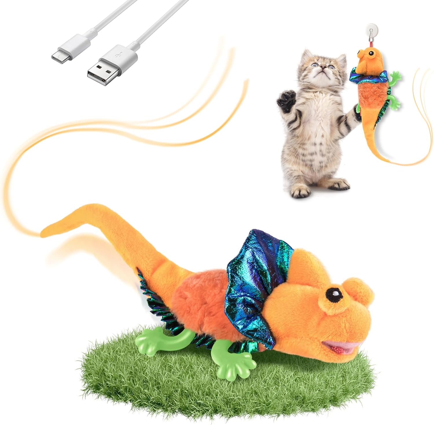 Thumbnail 6 de Migipaws Rechargeable Flapping Bird toy for cats 🐱
