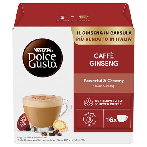 Thumbnail 10 de NESCAFÉ Dolce Gusto Caffè Ginseng: 96 capsule compatibili per una pausa energizzante
