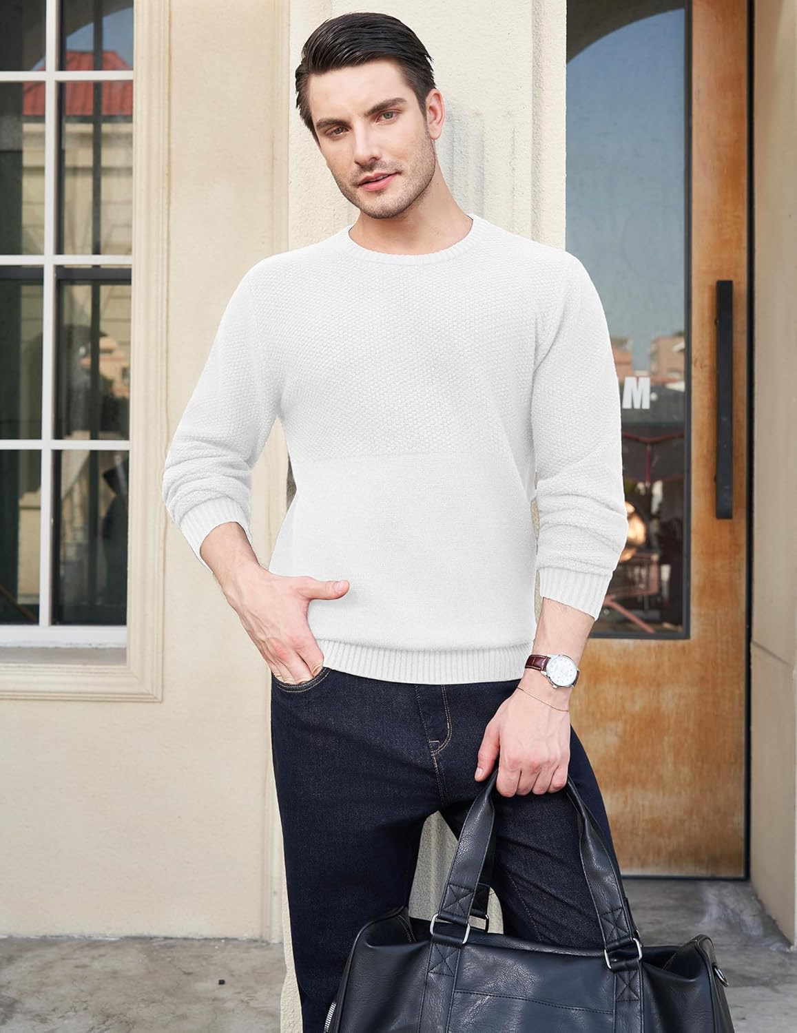 Thumbnail 5 de MLANM Men’s Crew Neck Jumper