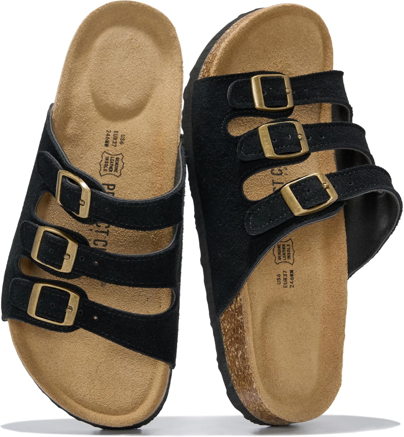 Detalle de Project Cloud Leather Sandals