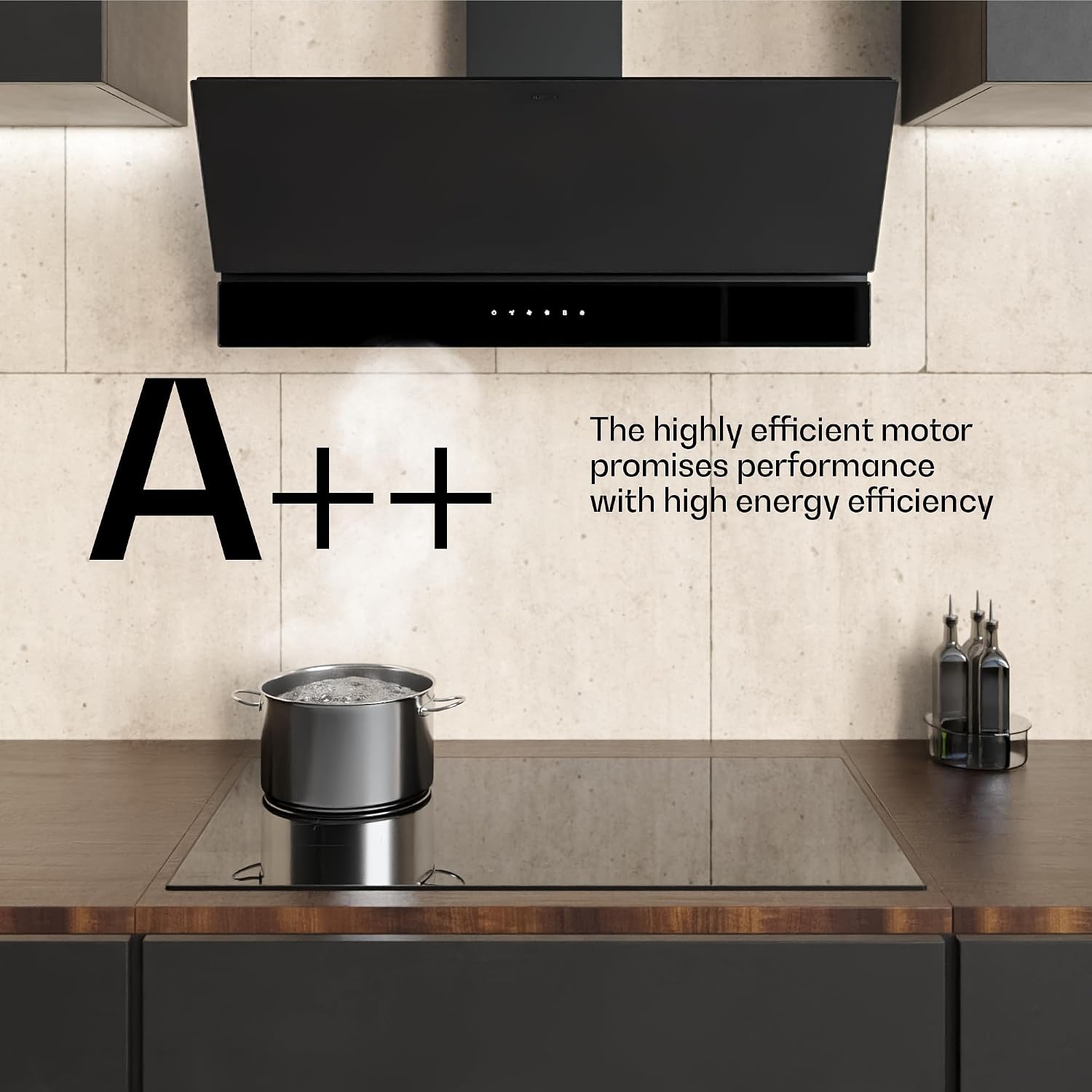 Thumbnail 4 de Klarstein Velaire 90 cm Cooker Hood, 820 m³/h Boost, A++ and Touch Control