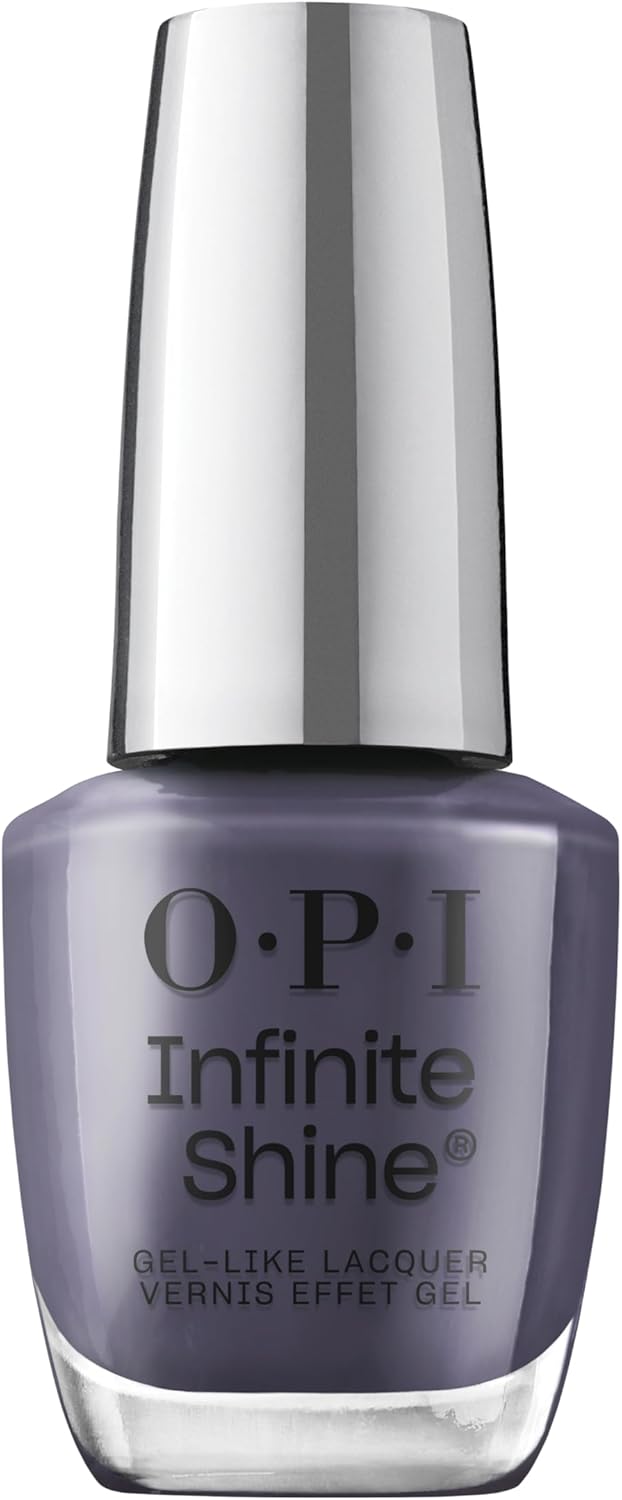 Thumbnail 6 de OPI Infinite Shine Nail Polish (Last from the Past) – Gel-like long-lasting blue crème with pre-cured gel technology, Pro-Wide brush (15ml)