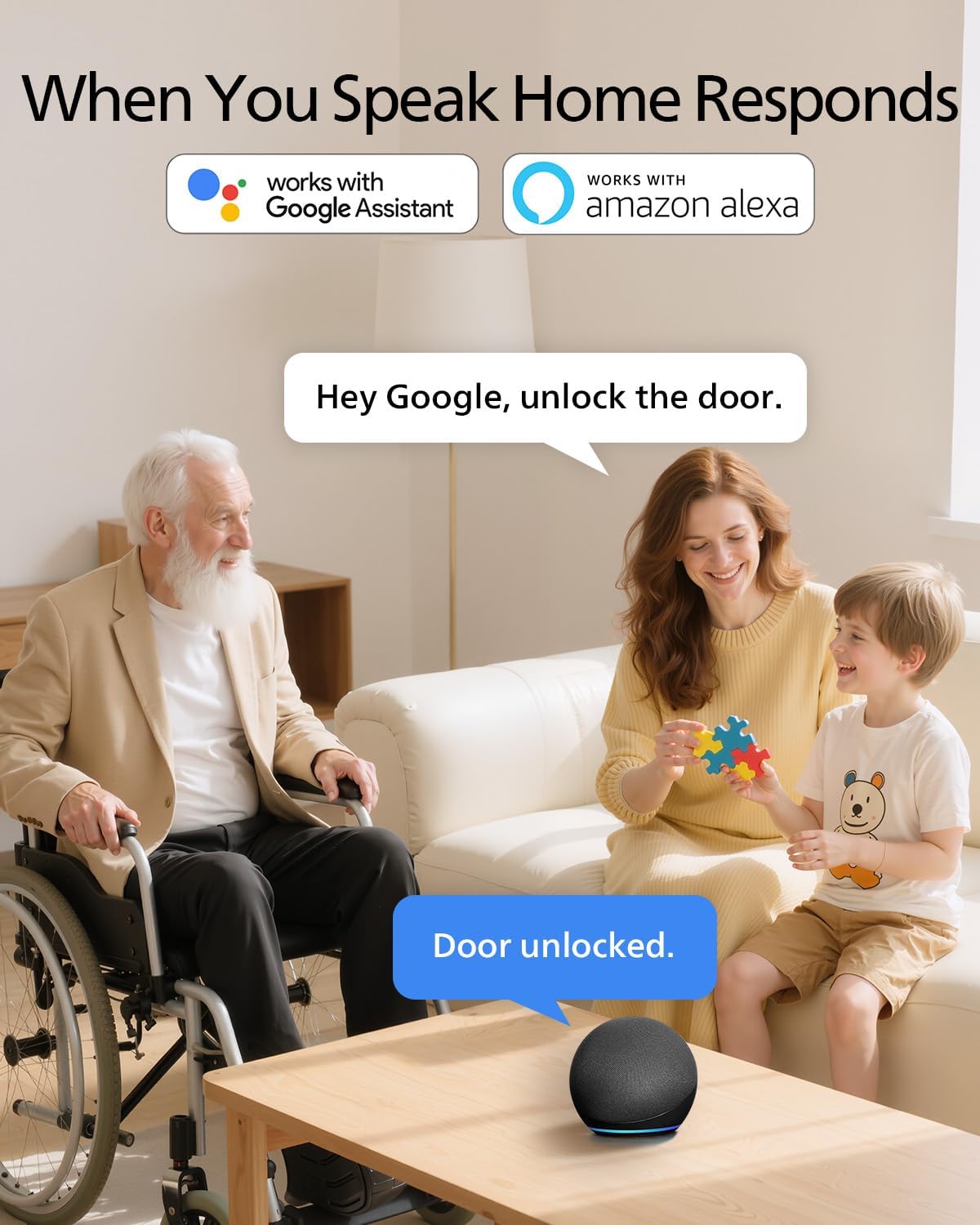 Thumbnail 2 de Philips Wi-Fi Smart Deadbolt Lock with Fingerprint, Passcode and Remote Access