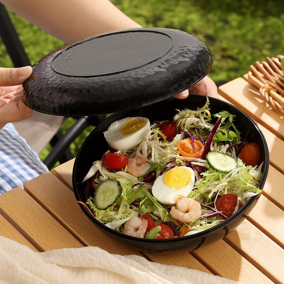 Thumbnail 6 de Berglander BL.PP Camping Mess Kit.B campingset met bord, kom en draagtas