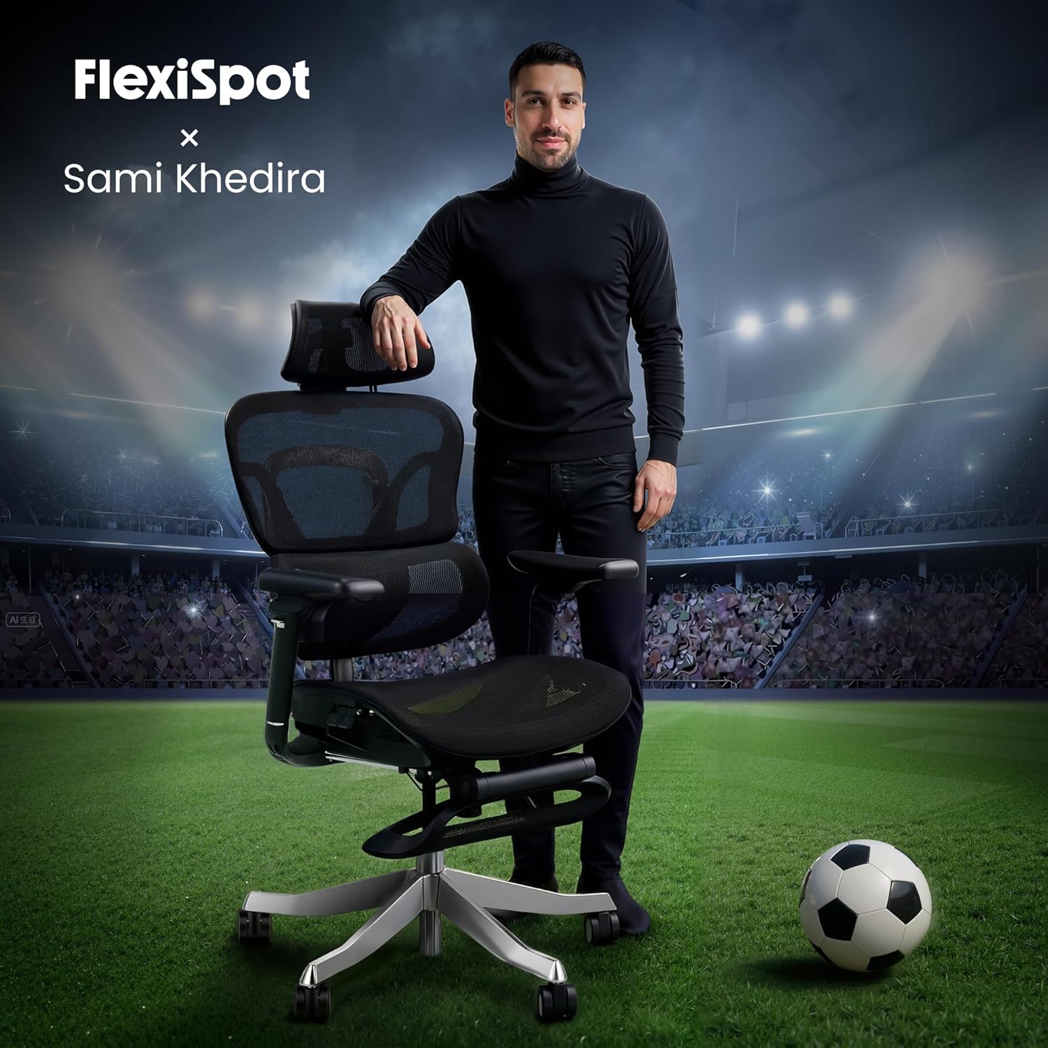 Thumbnail 3 de FLEXISPOT ErgoX Max Ergonomic Office Chair: Heavy‑Duty Support for Home Office & Gaming