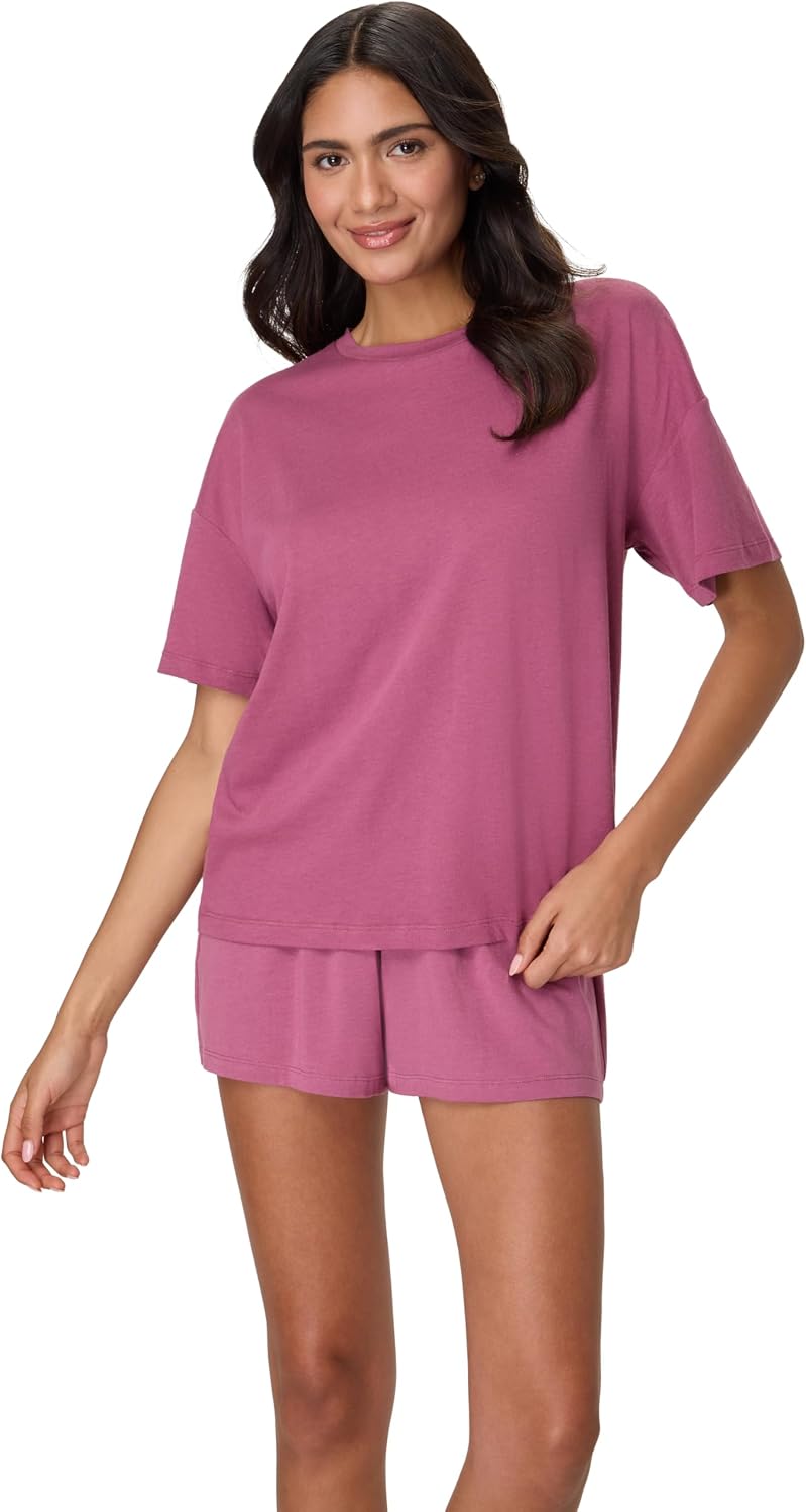 Detalle de Hanes Comfywear Pajamas Set, Soft Sleep Shorts