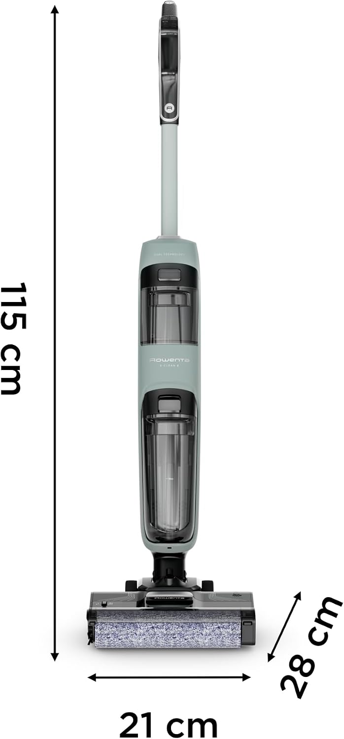 Detalle 1 de Rowenta X-Clean 2 GZ2262E0 – odkurzacz i mop 2 w 1, tryby ECO/MAX