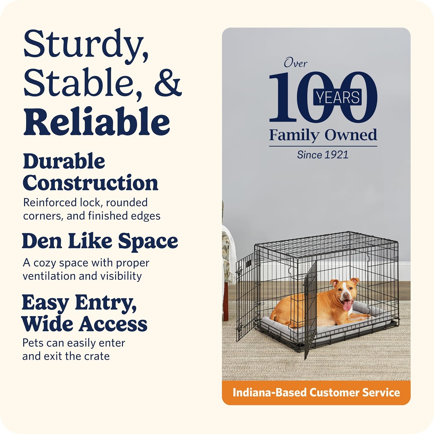 Detalle 2 de MidWest Homes for Pets 91 cm dog kennel