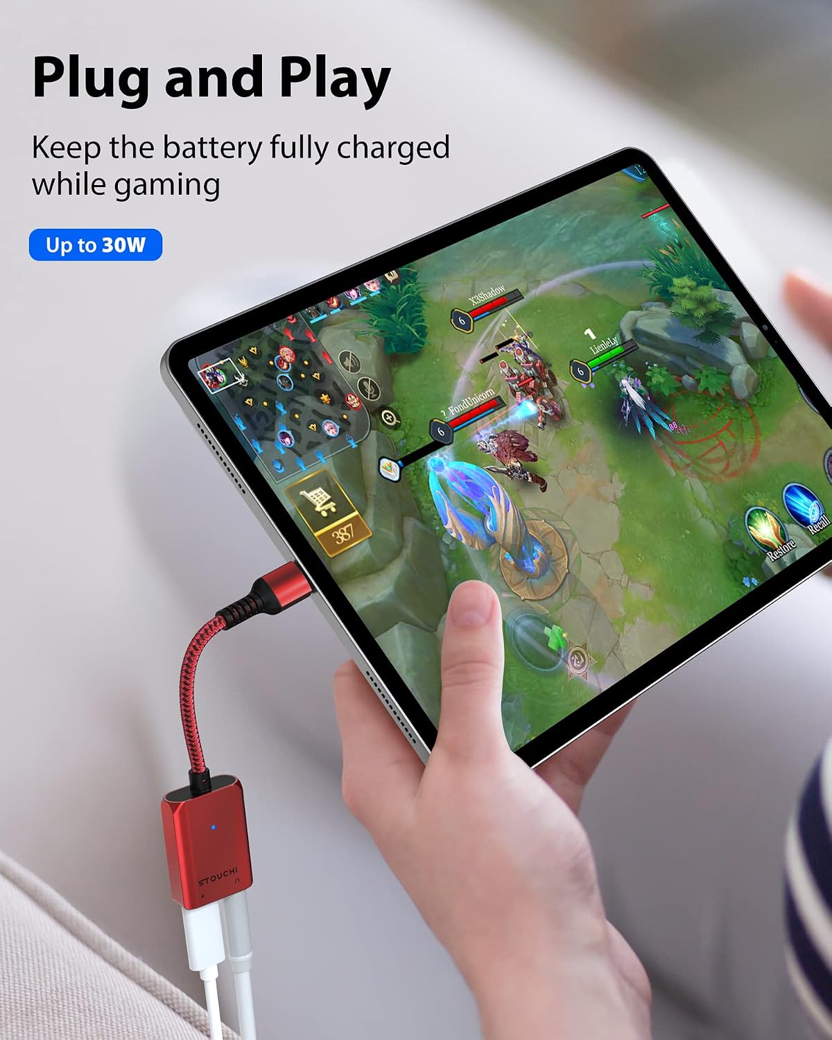 Thumbnail 4 de Stouchi USB C Kopfhörer Adapter 30W