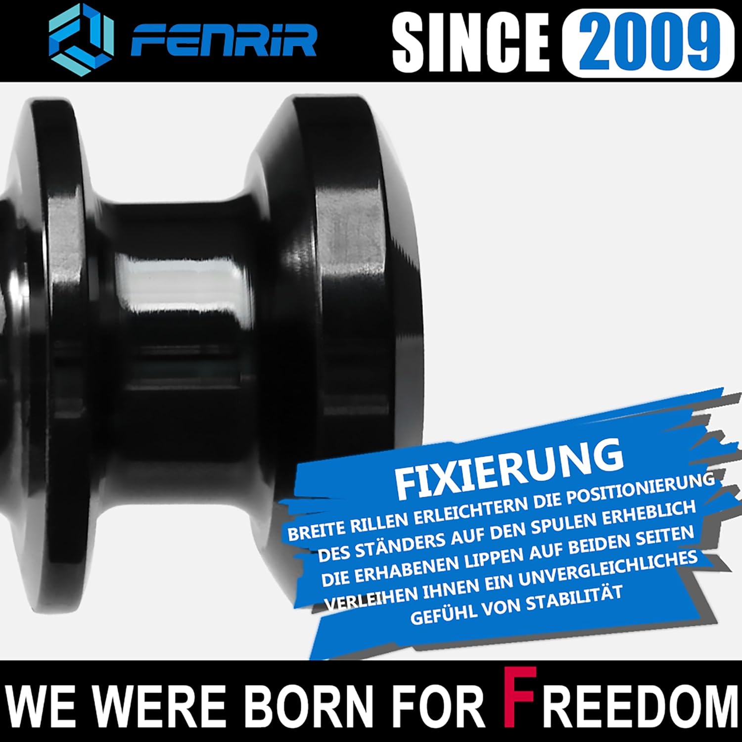 Thumbnail 5 de FENRIR Motorrad Schwingenadapter M10xP1.25