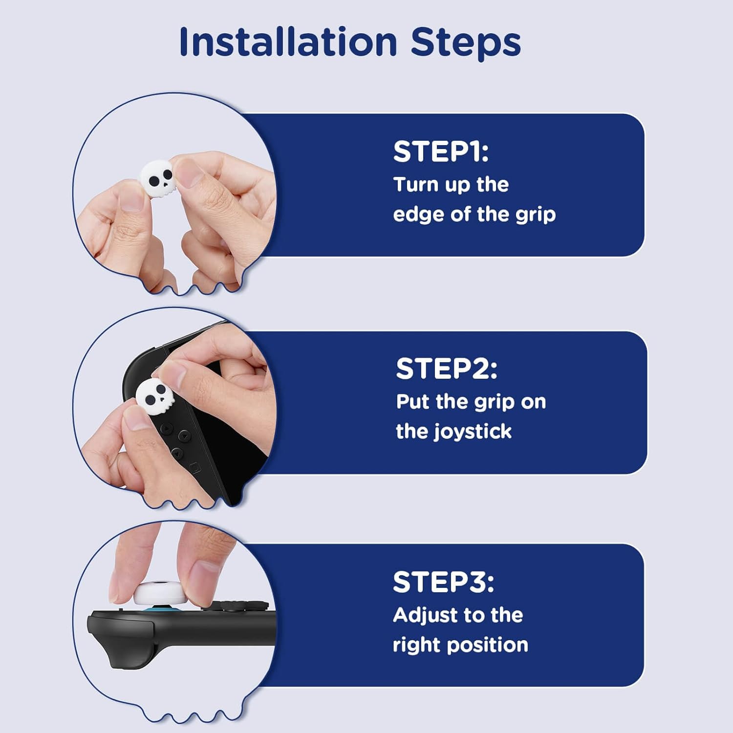 Thumbnail 2 de JEMDO Joystick Kappen 7er Set