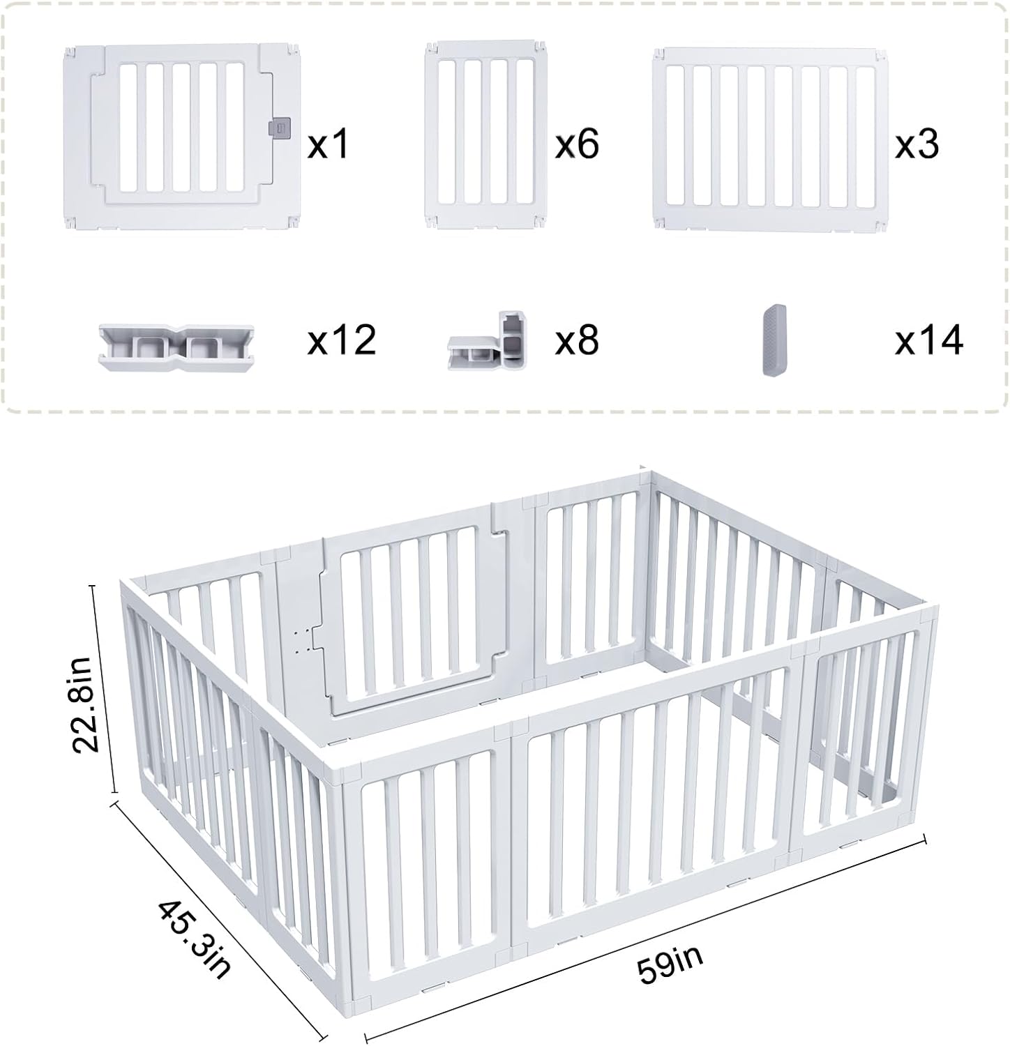 Thumbnail 1 de Gupamiga Baby Playpen Activity Centre