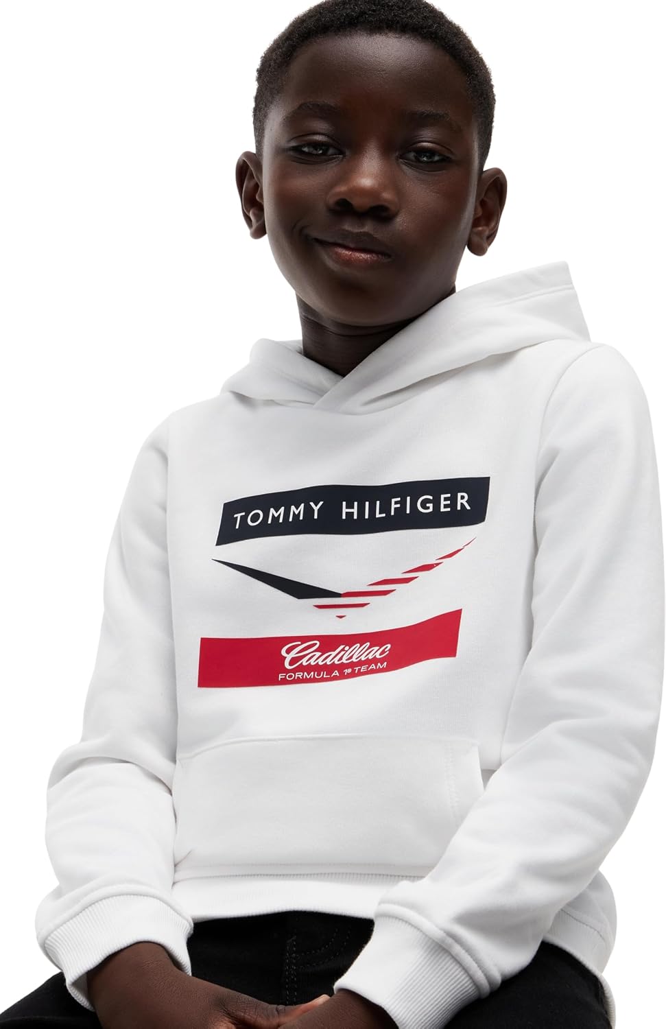 Thumbnail 6 de Felpa Tommy Hilfiger TH X Cf1 Chevron Hoodie Ks0ks00778 – Unisex Bambini e Ragazzi