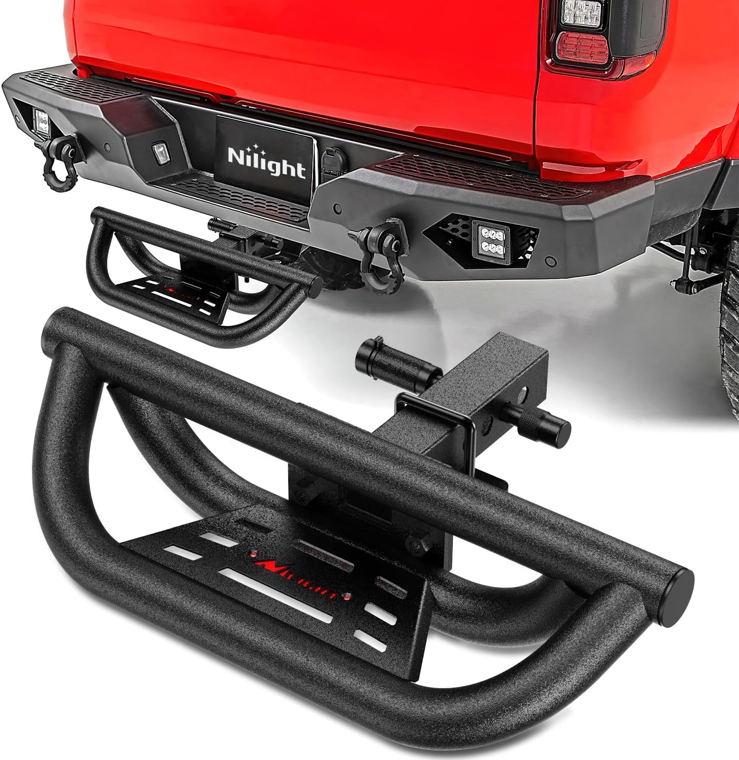 Detalle de Nilight Universal Hitch Step 350 lb hitch step