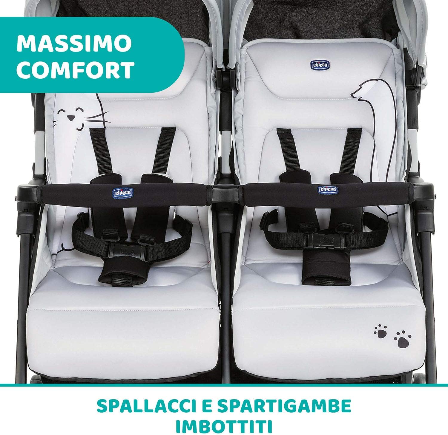 Thumbnail 6 de Chicco OHlalà Twin Gemellare passeggino leggero