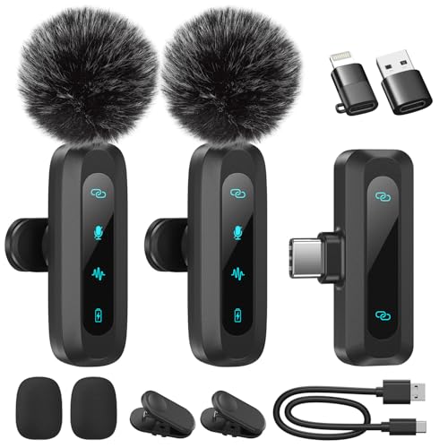 Detalle de Wireless Lavalier Microphone for iPhone, iPad, Android Phone by WARM BOX