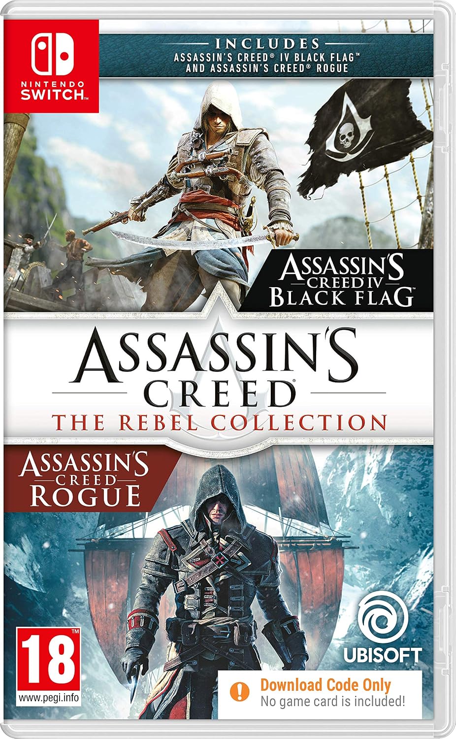 Detalle de Assassins Creed Rebel Collection Nintendo Switch