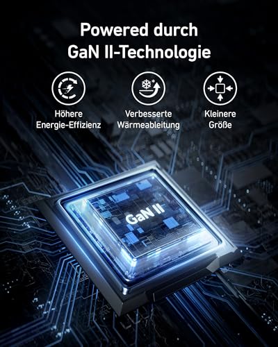 Thumbnail 4 de Anker Nano II 65W USB-C Ladegerät – 3-Port PPS Schnellladegerät für iPad und Co.