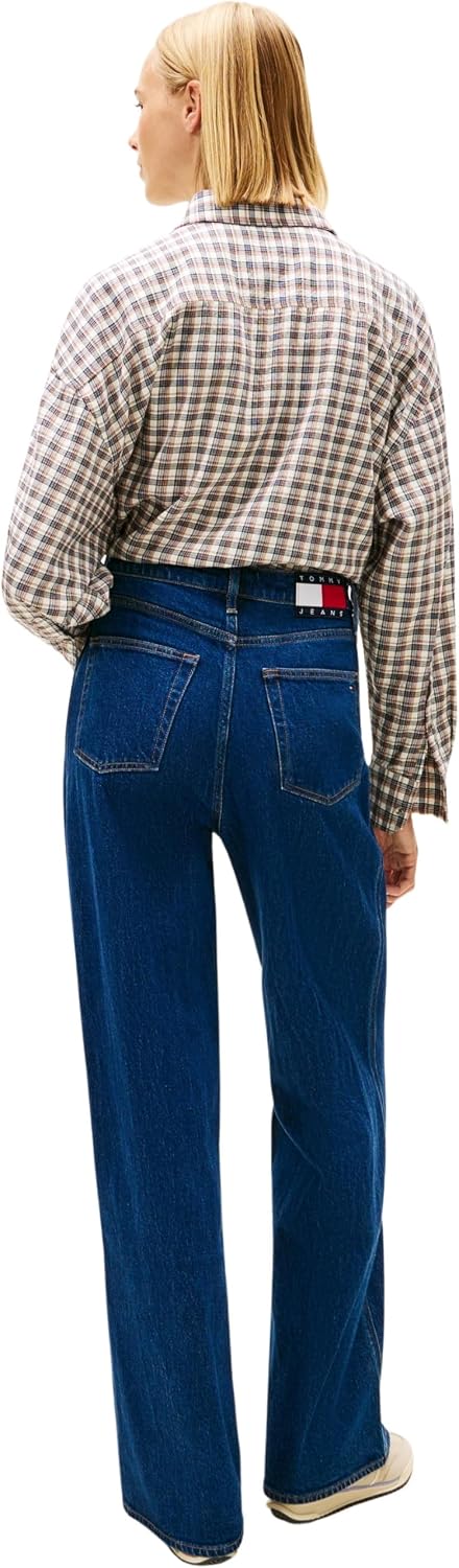 Thumbnail 1 de Tommy Jeans Claire HR WD Ai4159 Dw0dw22438, Sciol Donna – Jeans denim stretch, high rise e wide fit