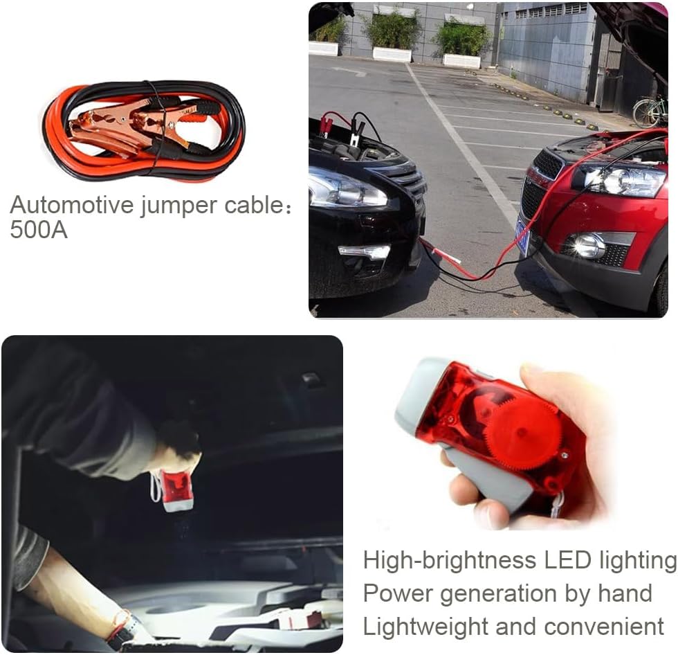 Detalle de Car Emergency Breakdown Safety Kit 13-in-1
