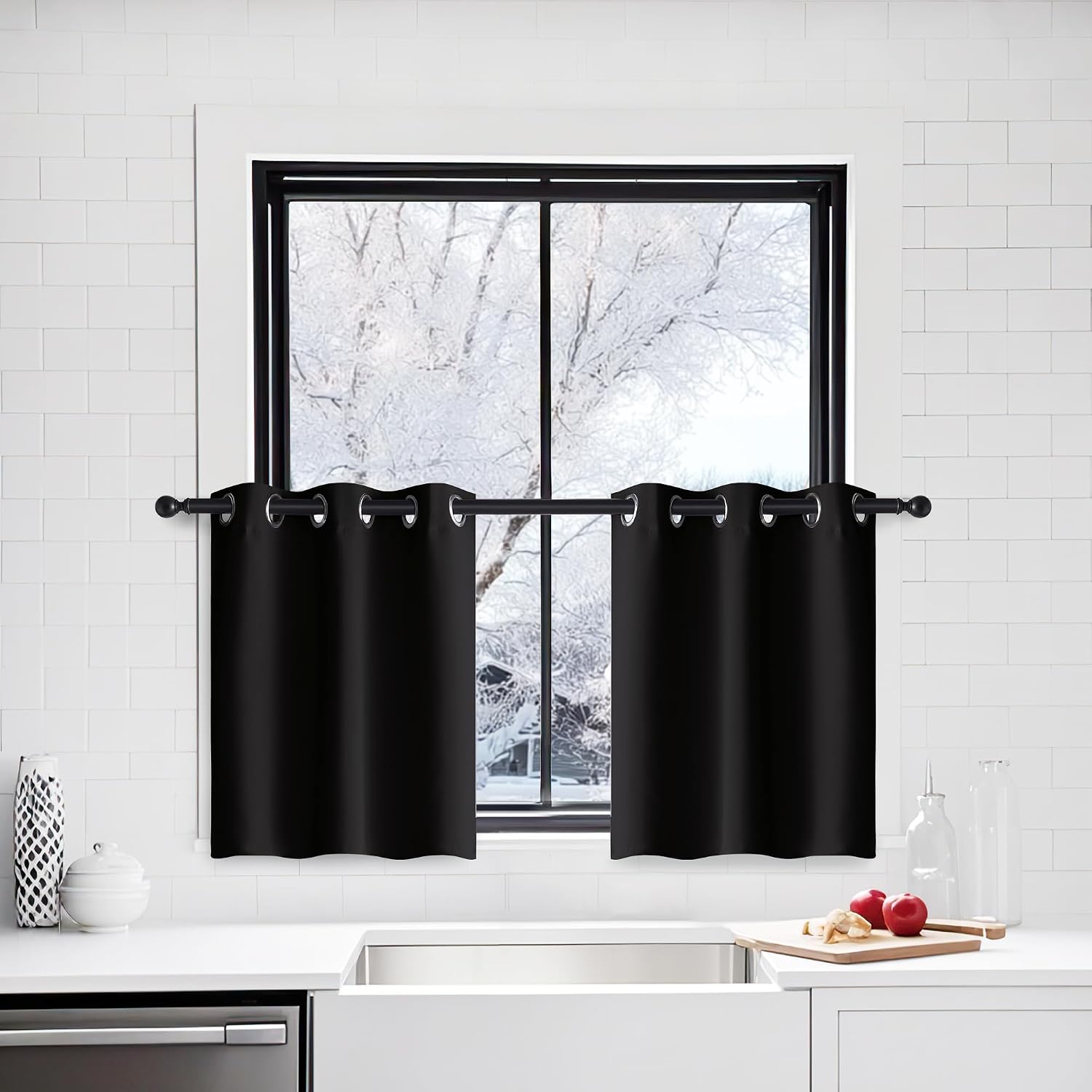 Detalle de PONY DANCE Blackout Curtains 90ร108 cm ๐ช