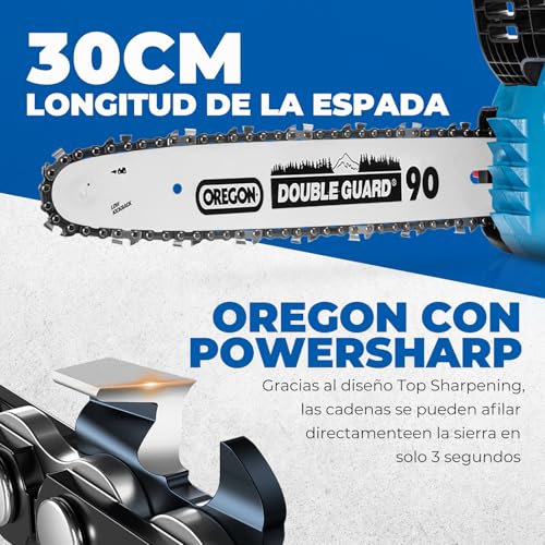 Thumbnail 4 de DongCheng Motosierra inalámbrica 18V con cadena Oregon ⚡