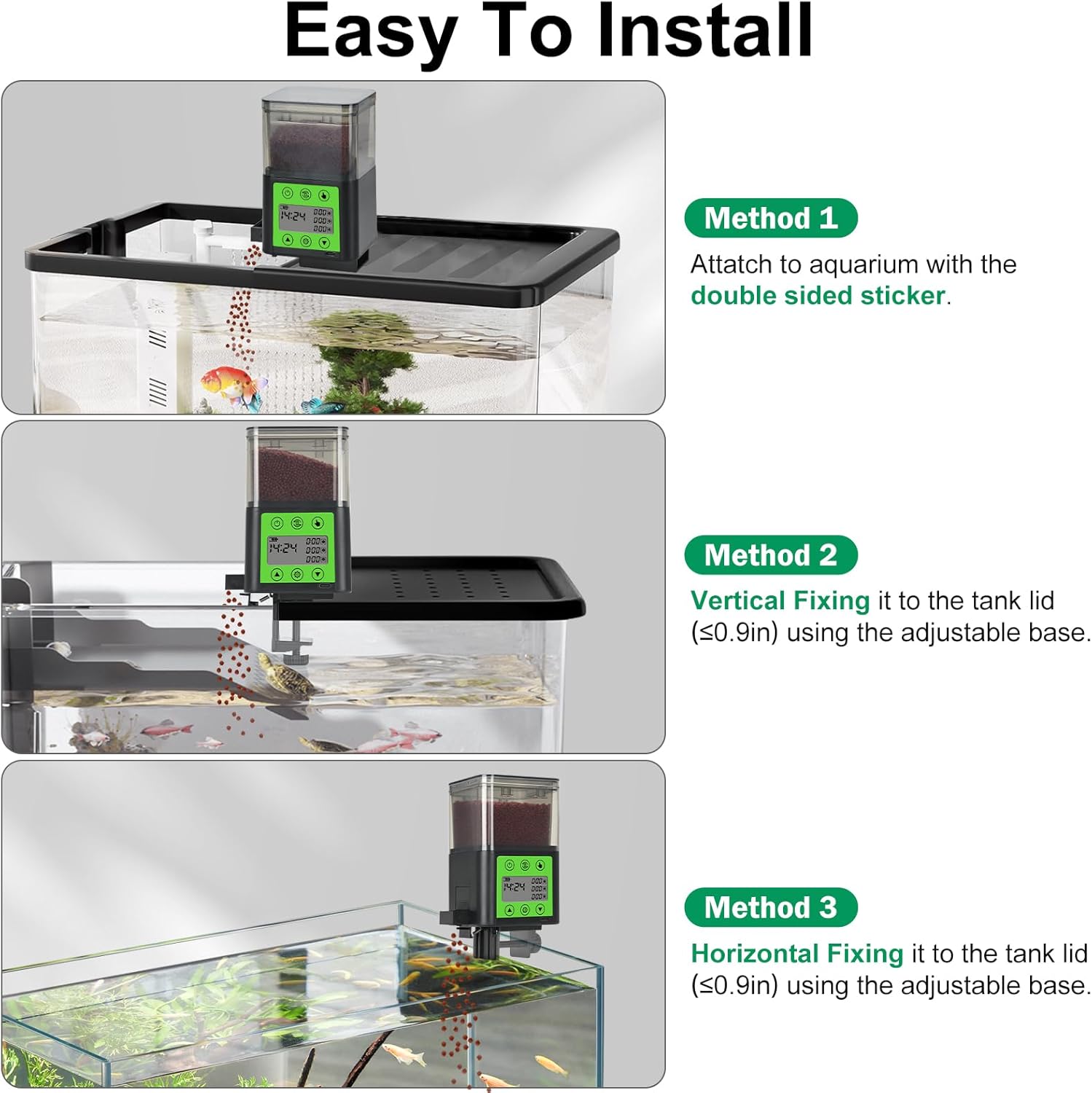 Thumbnail 6 de Lychee Automatic Fish Feeder 320 ml ๐