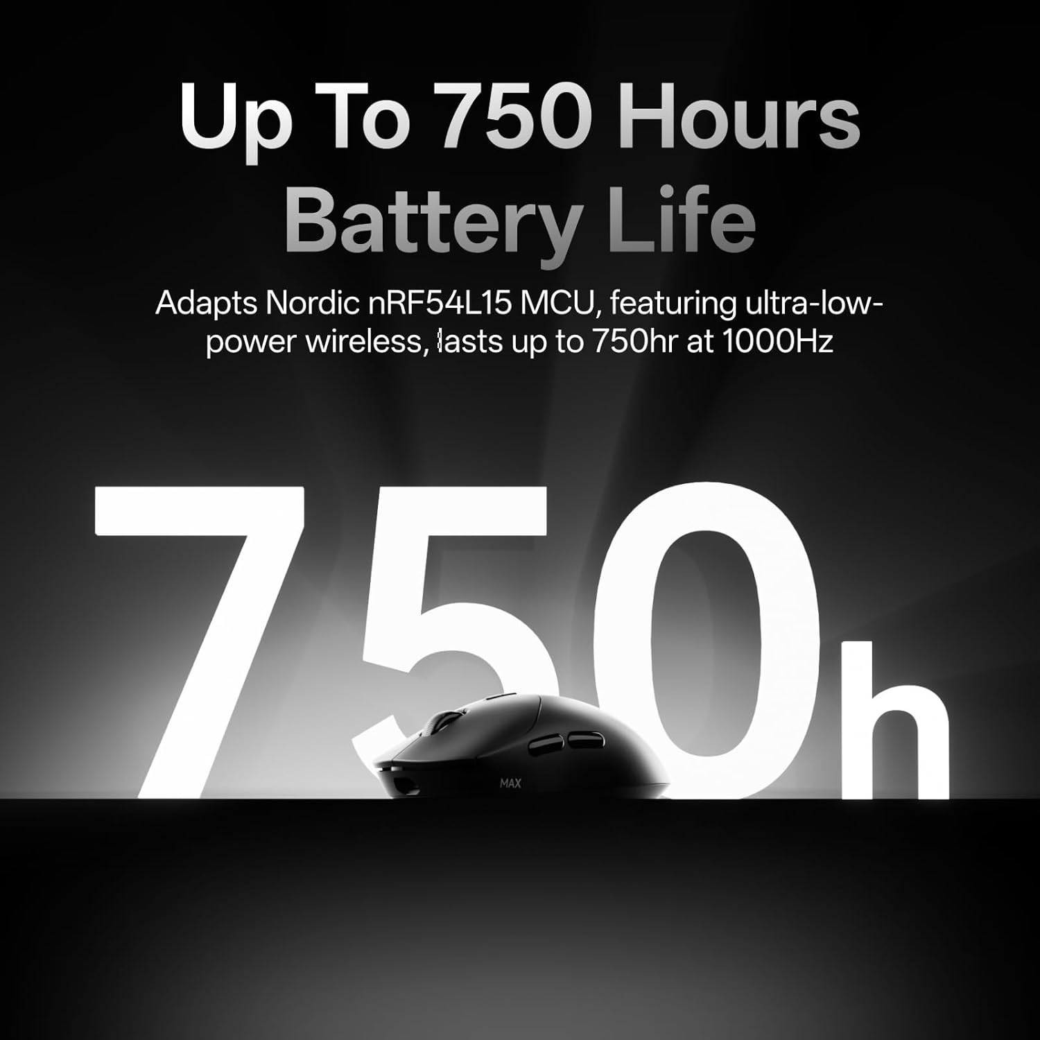 Thumbnail 3 de Rapoo VT2 MAX Wireless Gaming Mouse (True 8K, 53g, up to 750 hours, 10 programmable buttons)