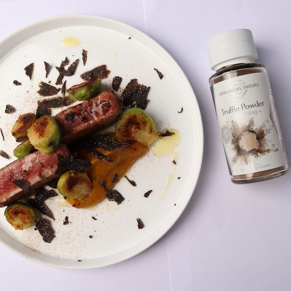 Thumbnail 5 de Artigiani del Tartufo Trüffel-Gewürzpulver (65 g) – Natürliches italienisches Gourmet-Trüffelgewürz, vegan
