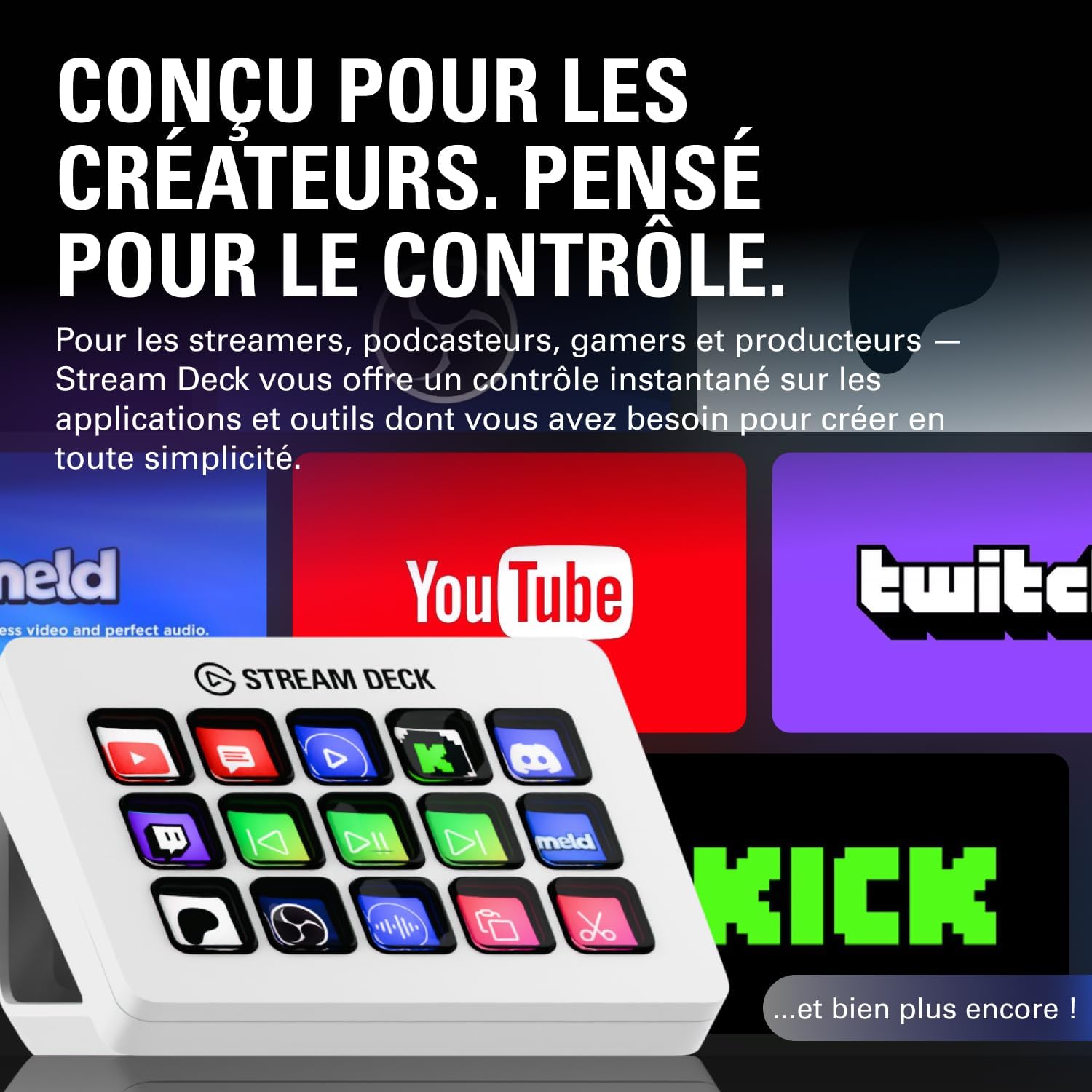 Thumbnail 1 de Elgato Stream Deck MK.2 15 touches