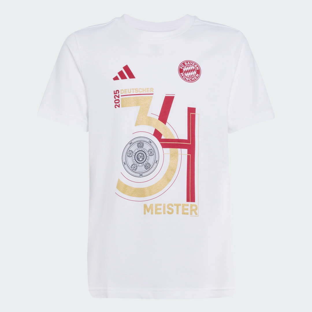 Detalle de Camiseta FC Bayern Championship Winner juvenil de Adidas