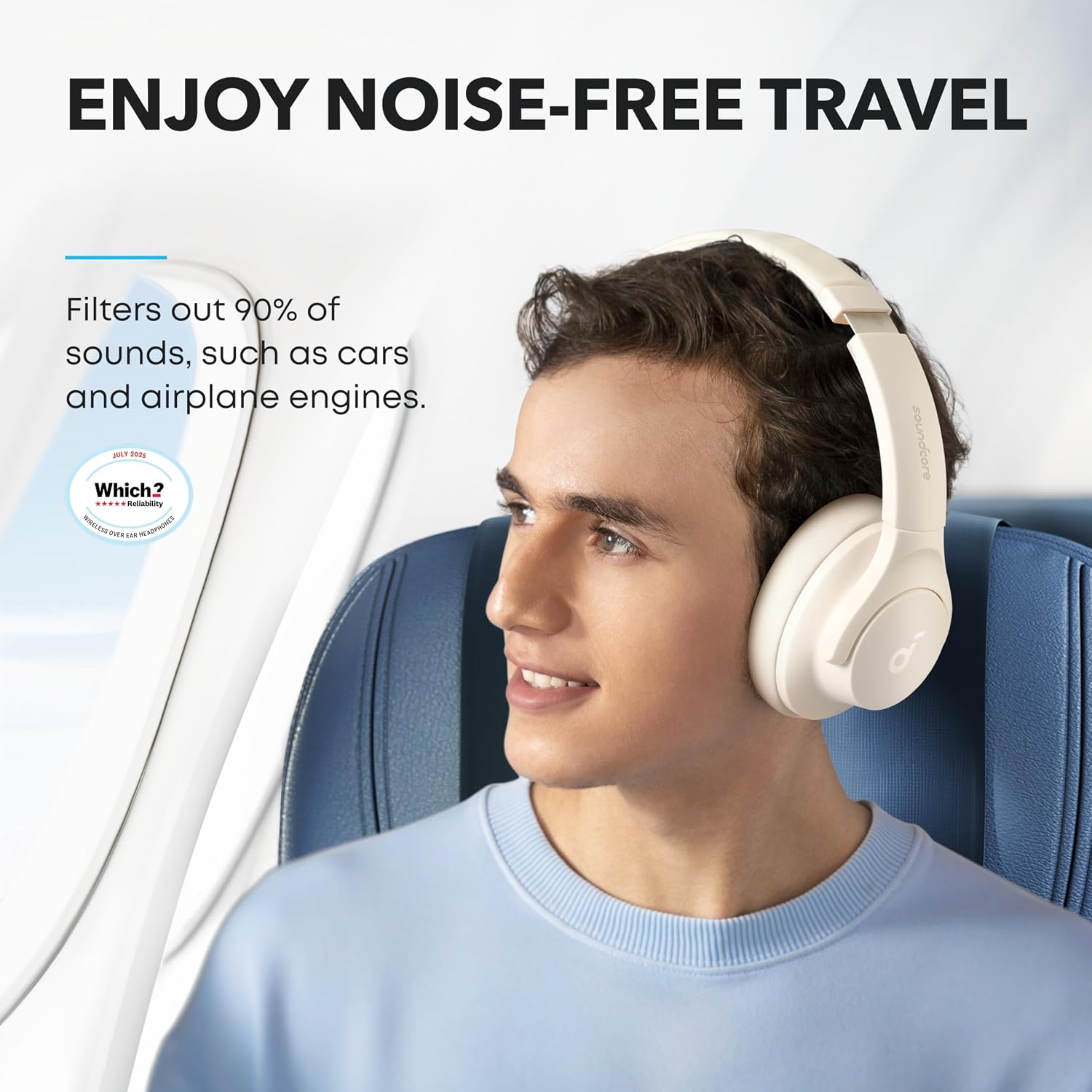 Detalle 2 de soundcore Q20i 40H ANC Wireless Headphones