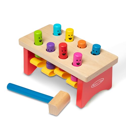 Detalle 2 de Melissa & Doug Banco de Trabajo Martillo 🔨, Juguete de Madera 3+