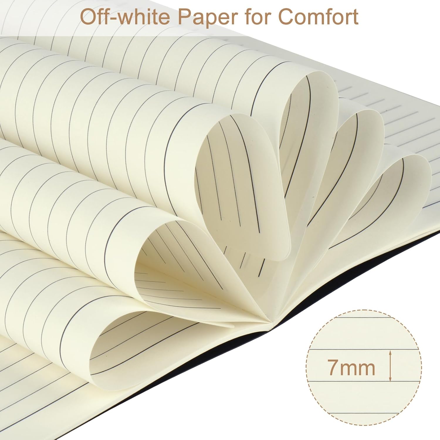 Thumbnail 3 de ZCZN A5 Lined Notebooks 12 Pack