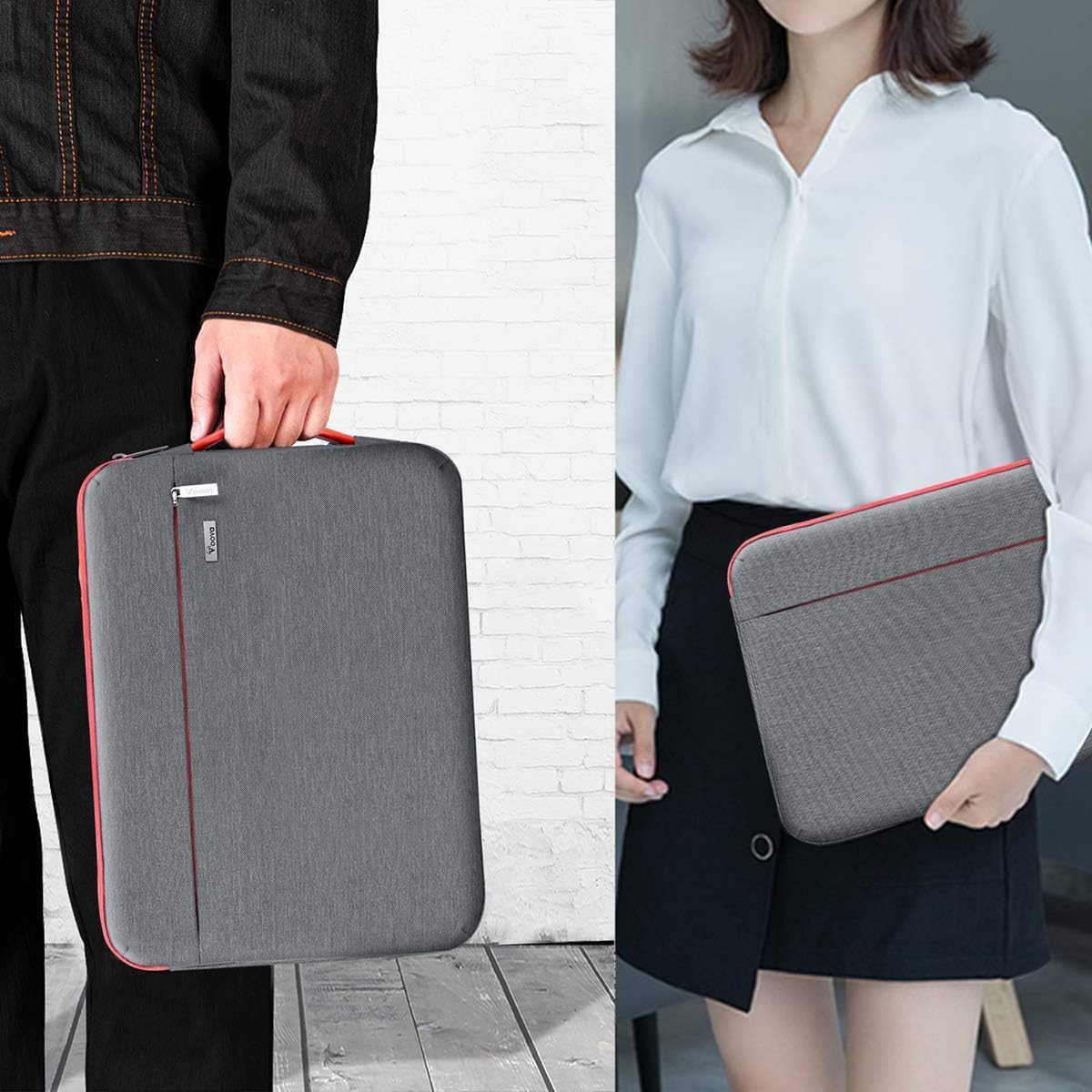 Thumbnail 6 de Voova 360° Protective Laptop Sleeve Case 14-15 inch – Grey