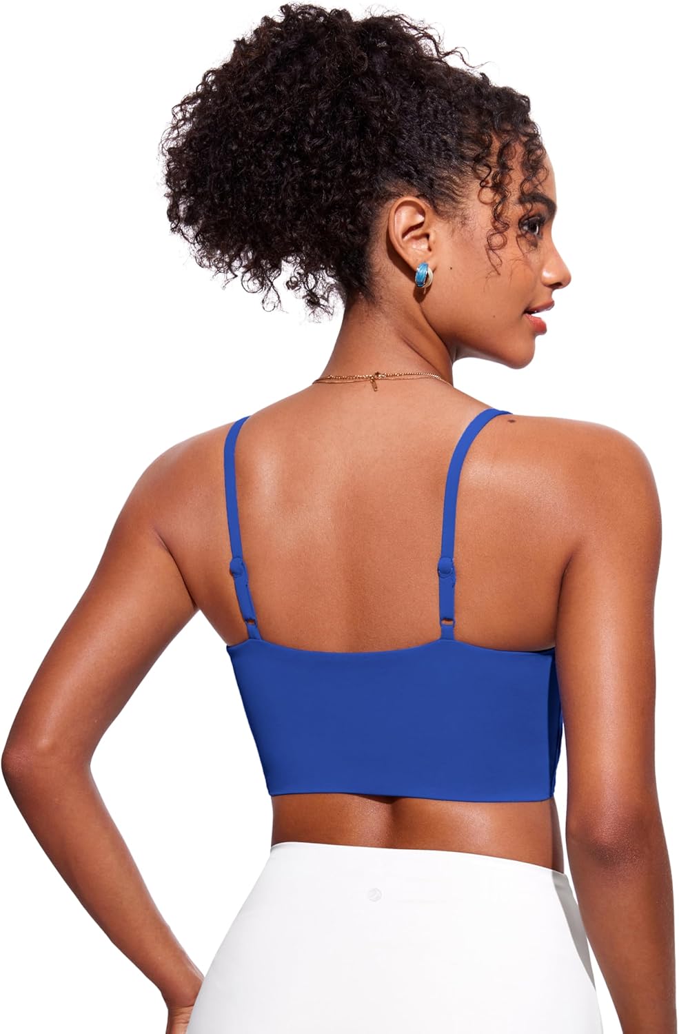 Detalle de CRZ YOGA Hauts de Bikini Fins Bretelles Réglables Athlétique Séchage Rapide - Femmes